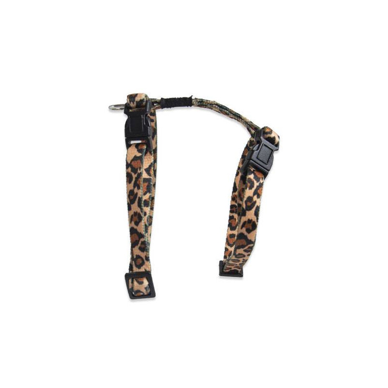 Fancy Leopard Geschirr und Leine für Katzen Doogy