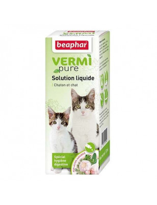 VERMIpure, solution aux plantes pour chat et chaton