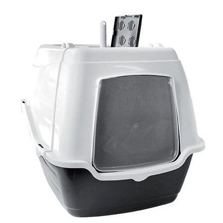 Caja de arena para gatos con tapa