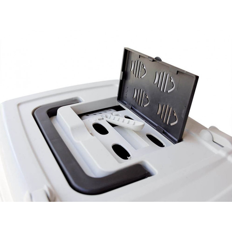 Caja de arena para gatos con tapa