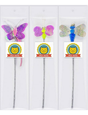 Plumeau papillon Pet Toys