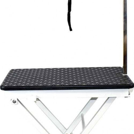 Table de toilettage pliante portable noire