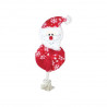 Peluche galette père Noël 40 cm