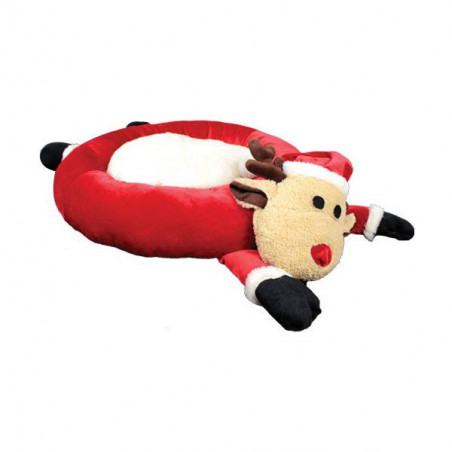 Christmas reindeer basket 60x60 cm