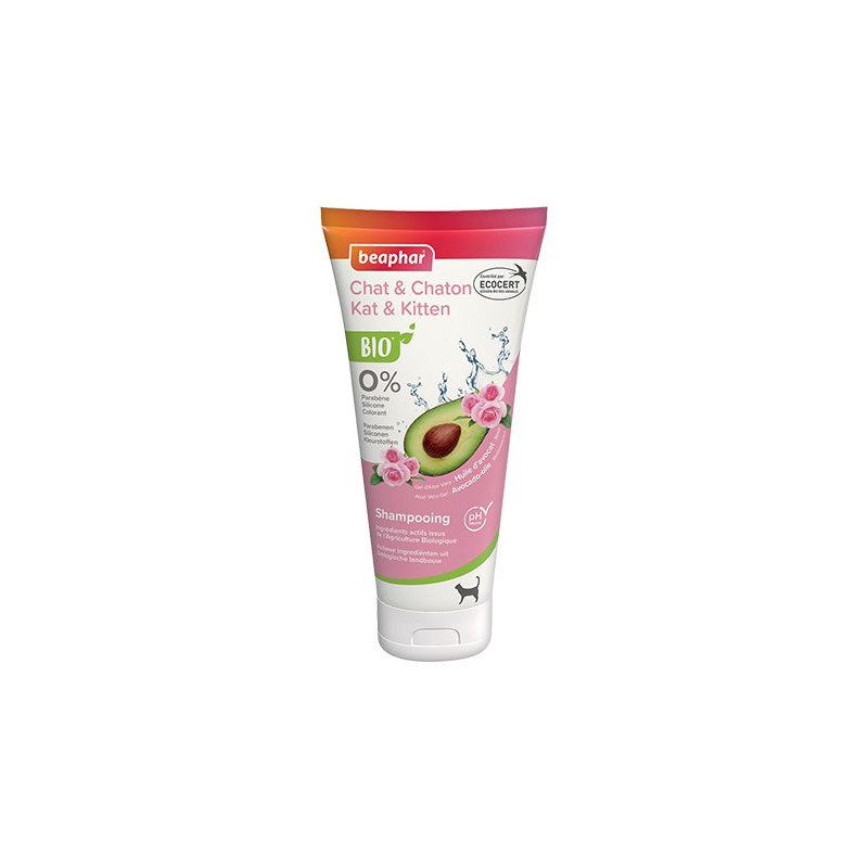 Beaphar, Shampoing Bio pour chat et chaton Beaphar, Shampoing Bio pour chat et chaton
