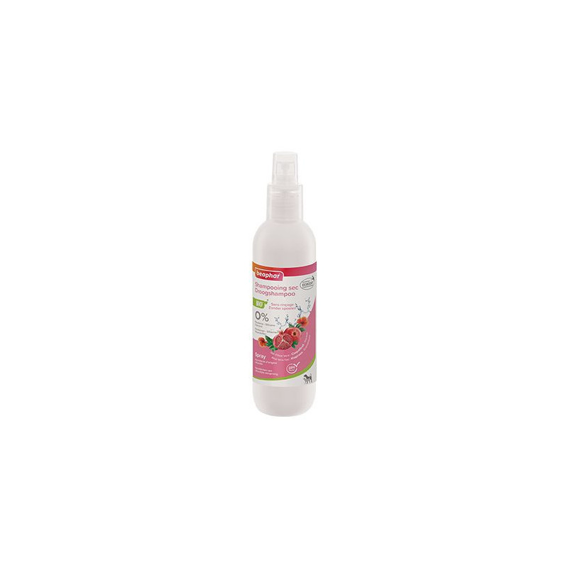 Beaphar, Spray shampoing sec Bio pour chien et chat