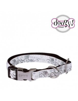 Doogy, Collier réglable Envy Forever blanc