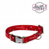 Doogy, Collier réglable Envy Forever rouge