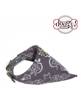 Doogy, Cuello ajustable tela gris Doogy Range Beach