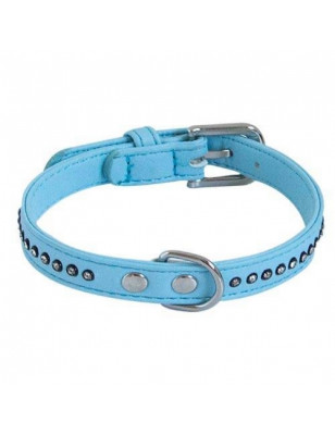 Chadog, Collier Glamorous Bleu 1 Rang