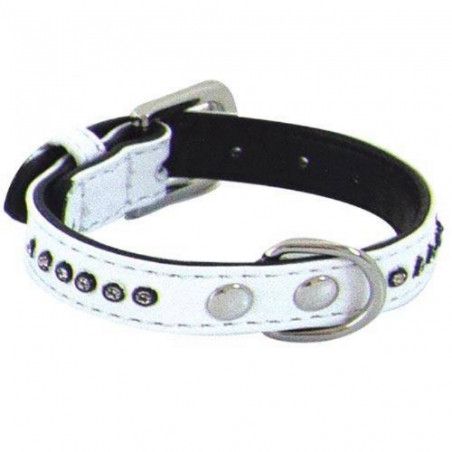 Chadog, Collier Glamorous Blanc 1 Rang Chadog, Collier Glamorous Blanc 1 Rang