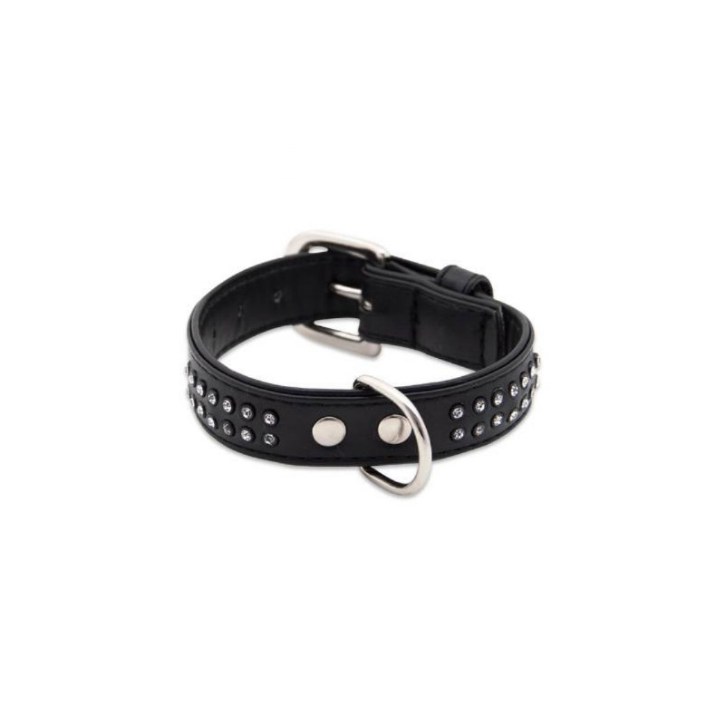 Chadog, Collier Glamorous Noir 2 Rang