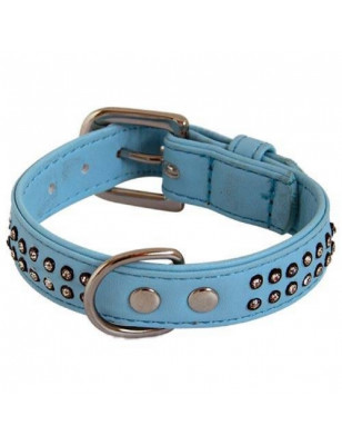 Chadog, Collier Glamorous Bleu 2 Rang