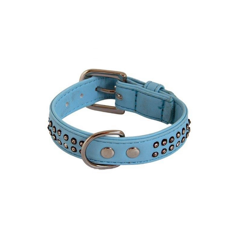 Chadog, Collier Glamorous Bleu 2 Rang