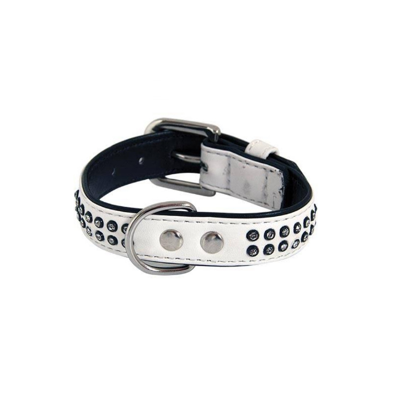 Chadog, Collier Glamorous Blanc 2 Rang Chadog, Collier Glamorous Blanc 2 Rang