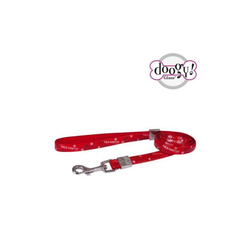 Doogy, Laisse simple Envy Forever rouge Doogy, Laisse simple Envy Forever rouge