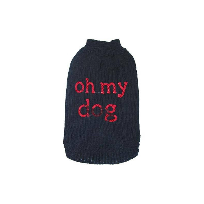 Chadog, Oh My Dog Black Fantasy Sweater