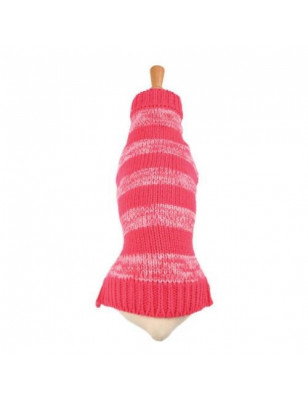 Chadog, 2 in 1 Fancy Scarf Jumper Pink