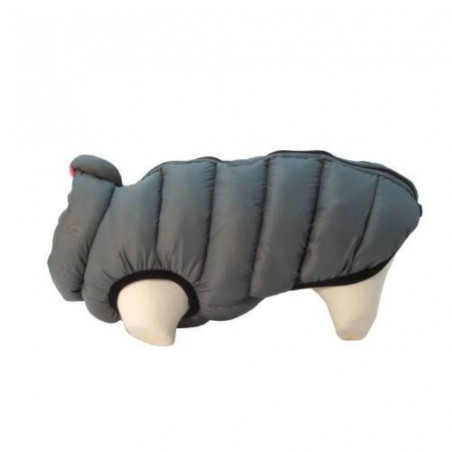 Doogy, Doudoune Lighty Réversible Rose et Gris