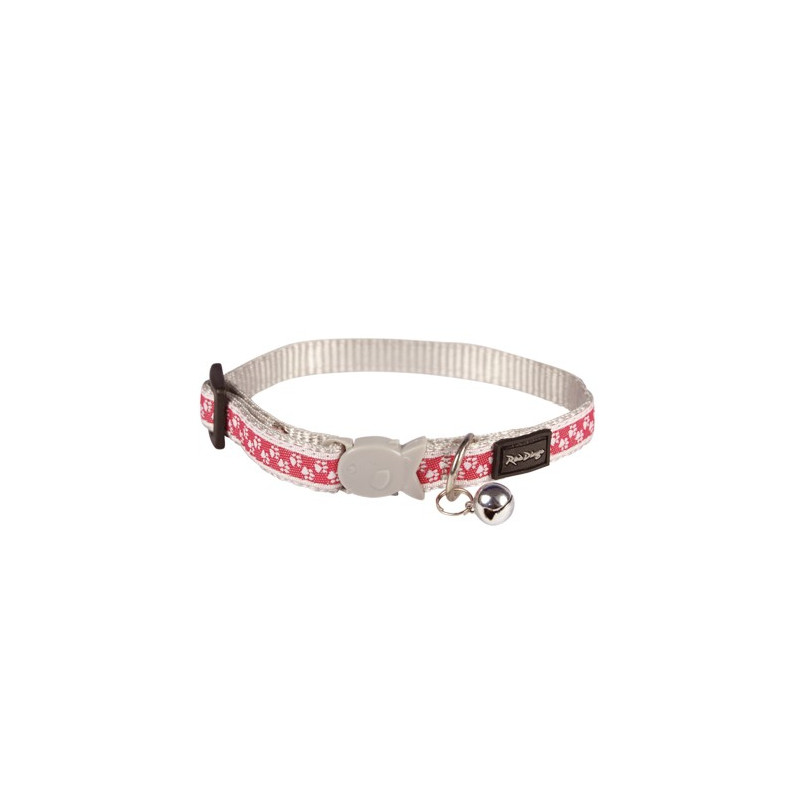 Collier Red Dingo Chats Fantaisie rose pattes Collier Red Dingo Chats Fantaisie rose pattes