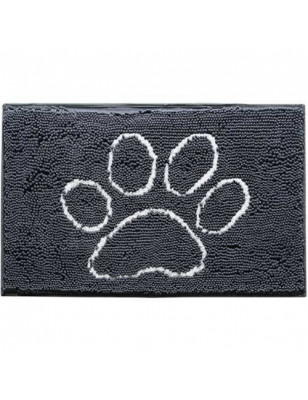 Chadog, Microfiber Rug Gray