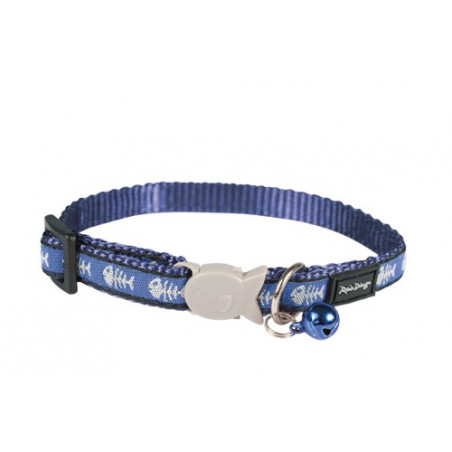 Collier Red Dingo Chats Fantaisie bleu aretes