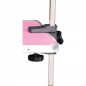 Phoenix, Table pliante à potence simple sans roulettes rose Phoenix, Table pliante à potence simple sans roulettes rose