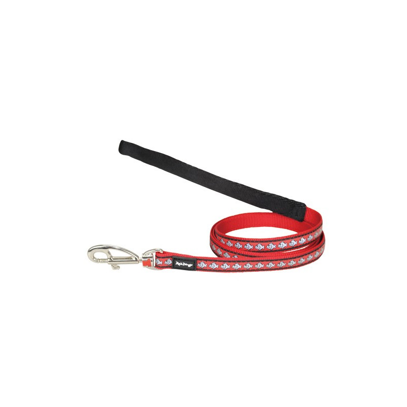 Ensemble harnais et laisse Red Dingo Chats Reflective rouge