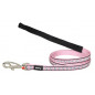 Ensemble harnais et laisse Red Dingo Chats Reflective rose