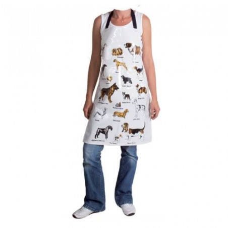 Chadog, White waterproof apron - Size M