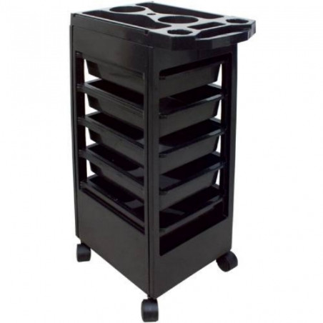 Chadog, Unassembled black trolley