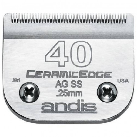 Andis, Tête de coupe ceramic edge n°40SS Andis