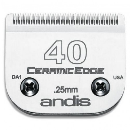 Andis, cabezal de corte de filo cerámico Andis No. 40