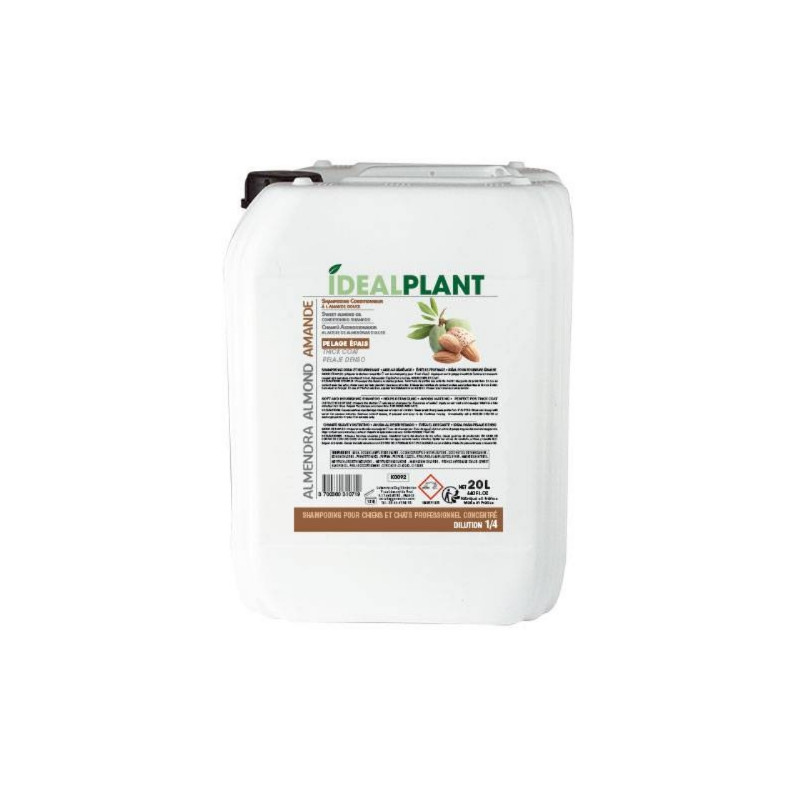 Idéalplant, IdealPlant Champú con Aceite de Almendras Dulces