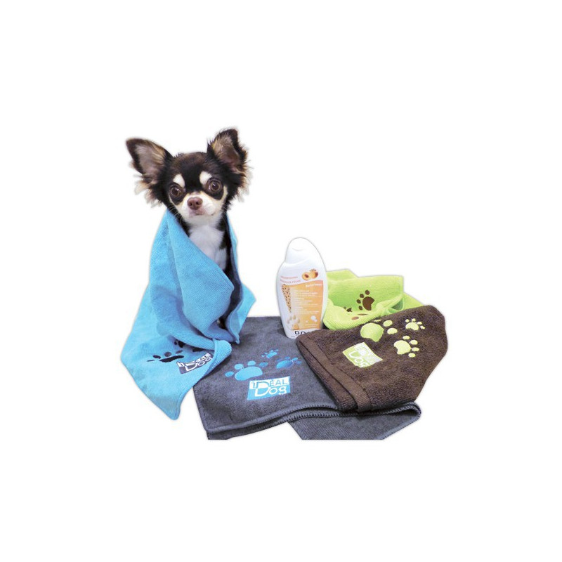 Serviettes Microfibre bleues 