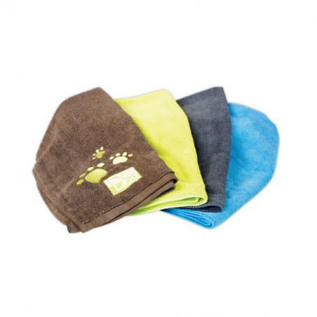 Serviettes Microfibre bleues 