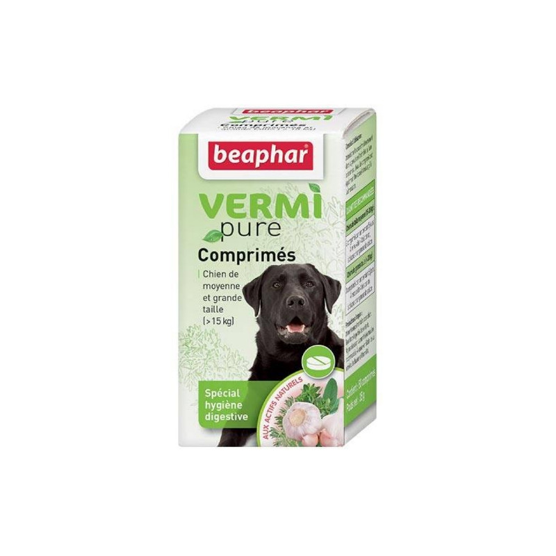 Beaphar, Vermipure comprimidos para perros grandes Beaphar