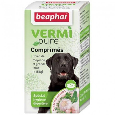 Beaphar, Vermipure comprimés pour grand chien Beaphar