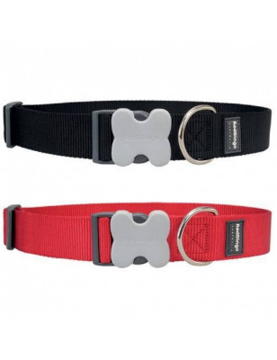 Red Dingo, Red Dingo Basic adjustable collar red - Large dogs