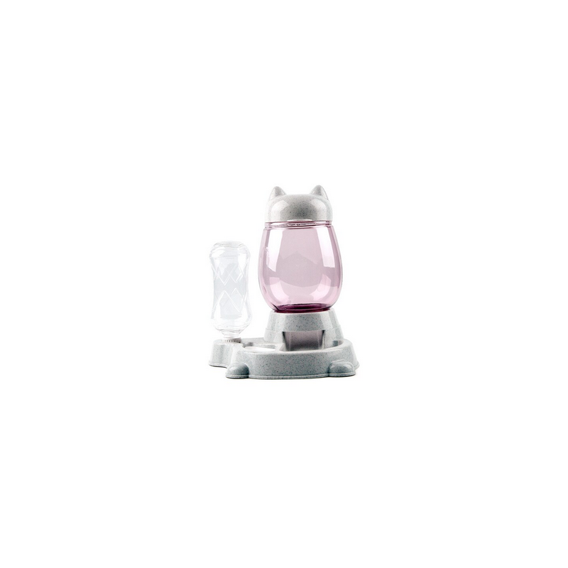 Distributeur Pop croquette et eau grise Distributeur Pop croquette et eau grise