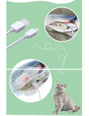 Poisson interactif rechargeable