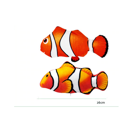 Peces interactivos recargables