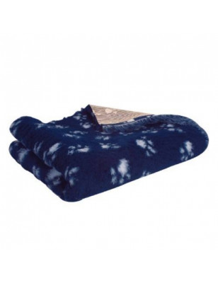 Chadog, Veterinary rug Beddings decorative paws blue