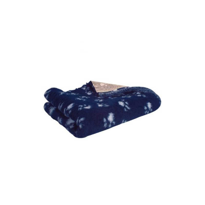 Chadog, Veterinary rug Beddings decorative paws blue