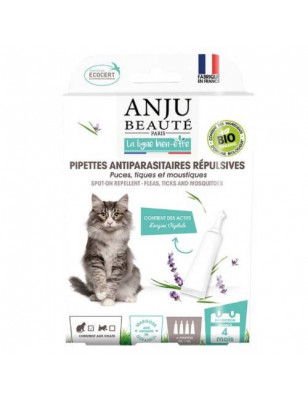 Anju Beauté, Pipetas de control de plagas para gatos