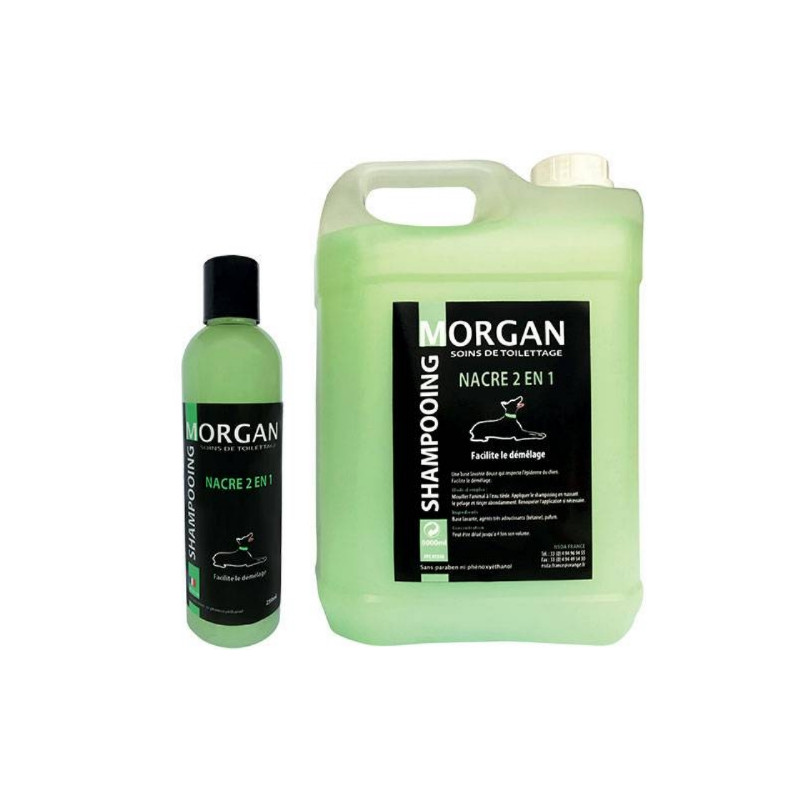Morgan, 2 in 1 mother-of-pearl shampoo