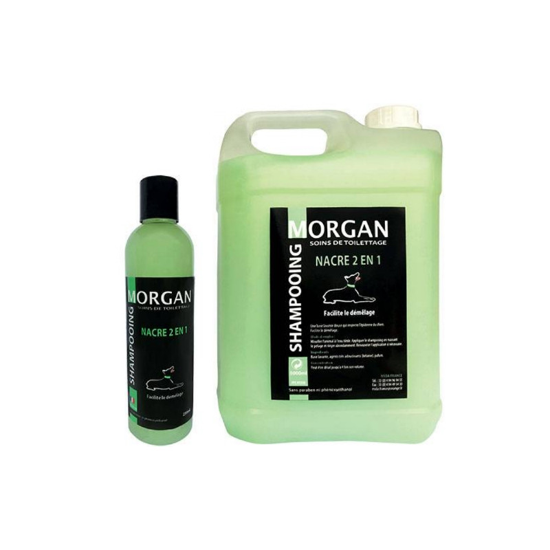 Morgan, Shampoing nacre 2 en 1