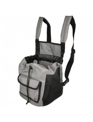 Chadog, Gray and Black Dog Attitude Belly Bag