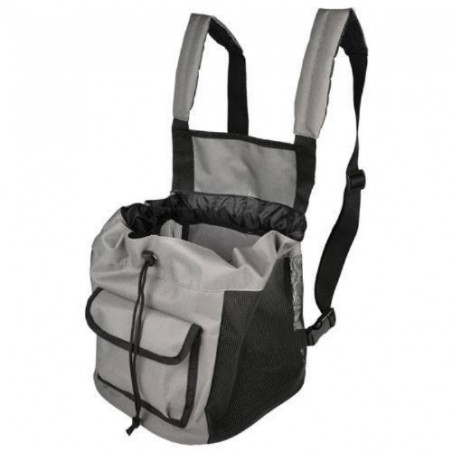 Chadog, Bolsa Belly Bag Gris y Negra Dog Attitude