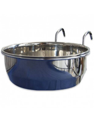 Chadog, Ciotola in acciaio inox con supporto gancio 950 ml